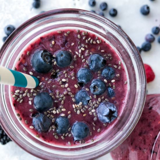 Superfood Breakfast Smoothie - Recipe photo by Epicurean Narrative