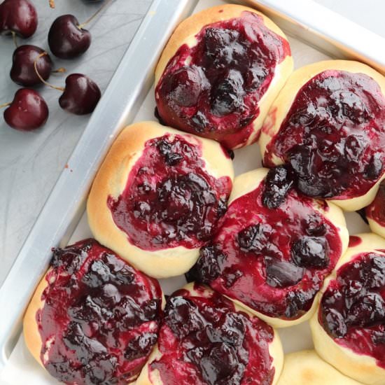 Black Cherry Cheesecake Kolaches - Recipe photo by TheSpiffyCookie