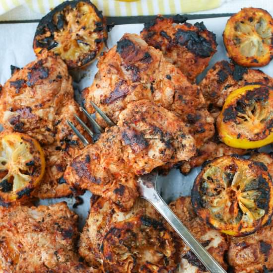 Aleppo Pepper Chicken - Recipe photo by panning the globe