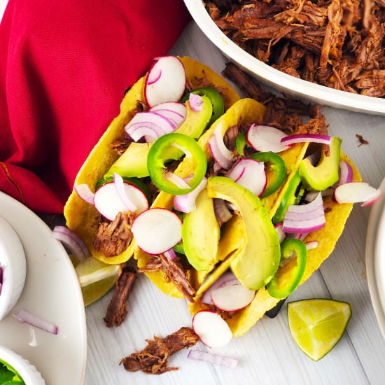 Instant Pot Beef Barbacoa - Recipe photo by Hummingbirdthyme