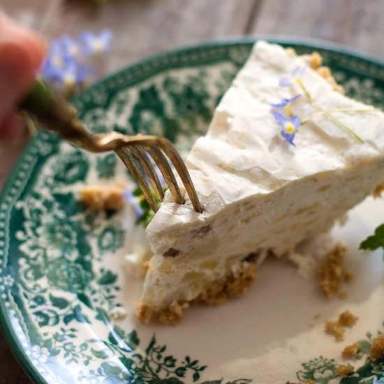 Frozen Pineapple Pie - Recipe photo by cookiesforengland