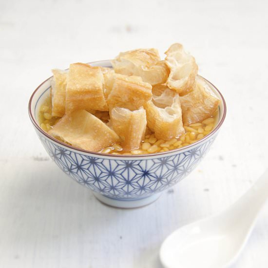 Chinese split mung bean soup - Recipe photo by Hungry PeePor