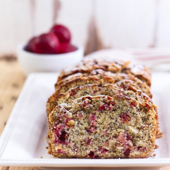 Plum Poppyseed Cake - Recipe photo by Tashasartisanfoods