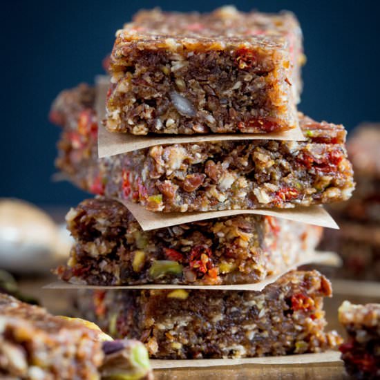 Caramel Chocolate Protein Bites - Recipe photo by TheCookandHim