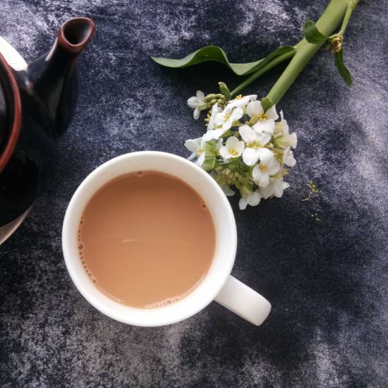 Pepper milk tea - Recipe photo by Mildlyindian