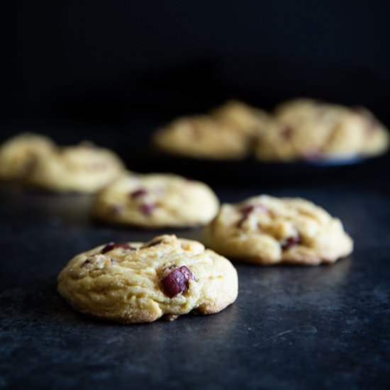 Corn Dog Cookies - Recipe photo by wyldflour