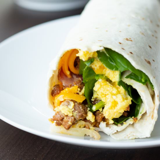 Farm Fresh Breakfast Burritos - Recipe photo by 918plate