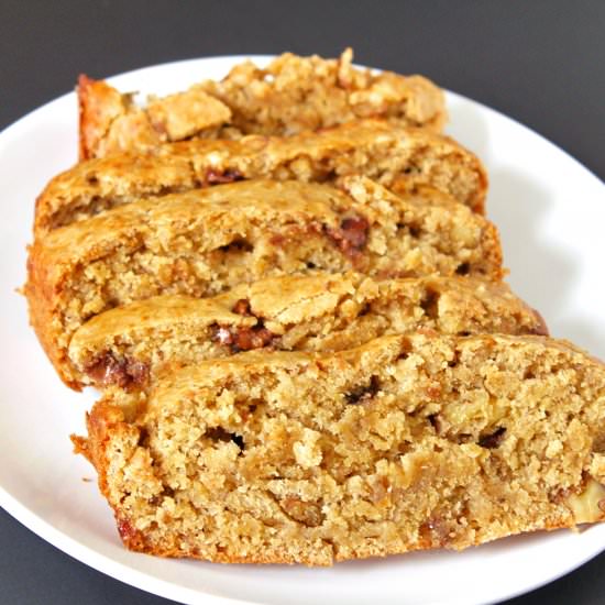 Whole Wheat Oats Banana Bread - Recipe photo by spiceinthebox