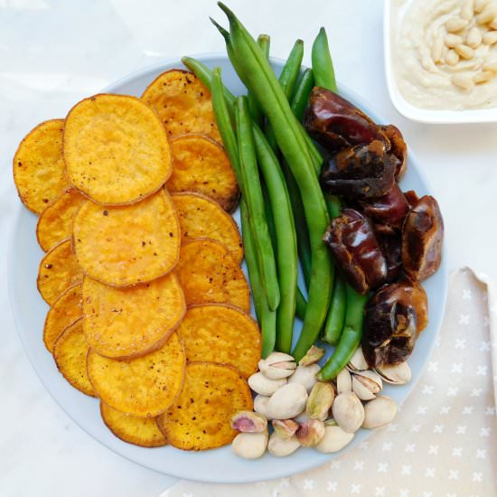 Sweet Potato Chips - Recipe photo by a new green leaf