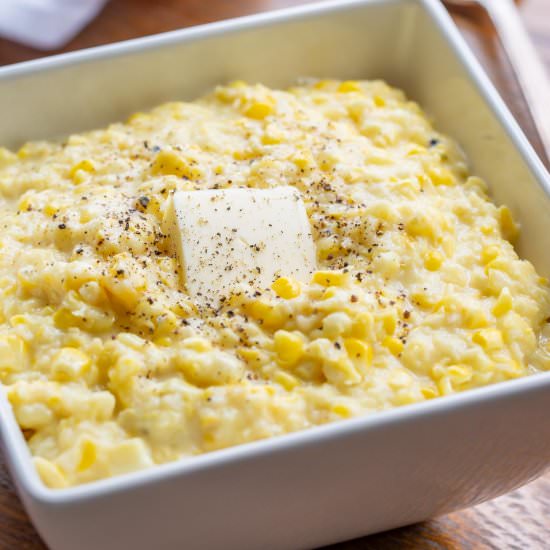 Mom's Skillet Corn - Recipe photo by Savingroomfordessert