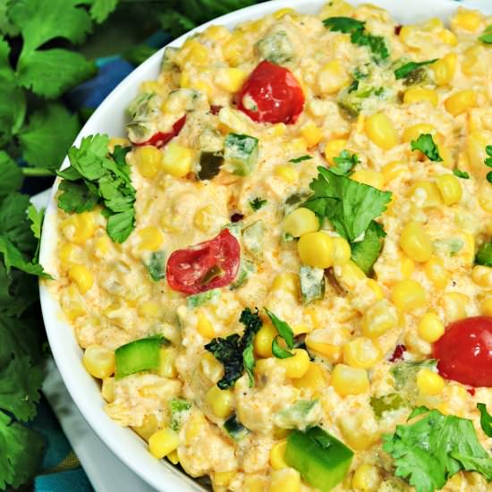 Spicy Corn Dip - Recipe photo by Lydi Out Loud