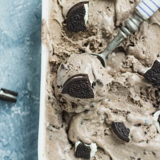Cookies 'n' Cream Ice Cream - Recipe photo by GoodThingsBakingCo