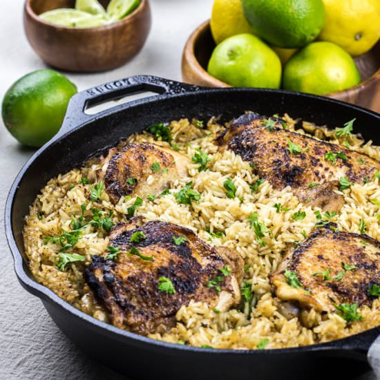 One Pot Chicken and Rice - Recipe photo by Veronikas Kitchen