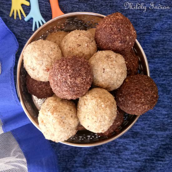 Bread ladoo - Recipe photo by Mildlyindian