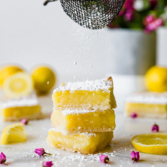 Easy Lemon Bars - Recipe photo by browneyedbaker