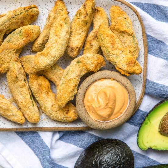 Crispy Baked Avocado Fries - Recipe photo by from my bowl