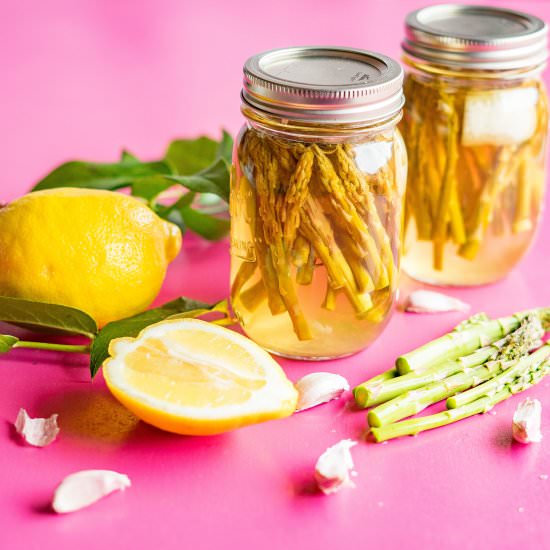 Sous Vide Pickled Asparagus - Recipe photo by aducksoven