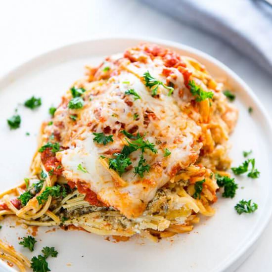 Slow Cooker Spaghetti Lasagna - Recipe photo by slowcookergourmet