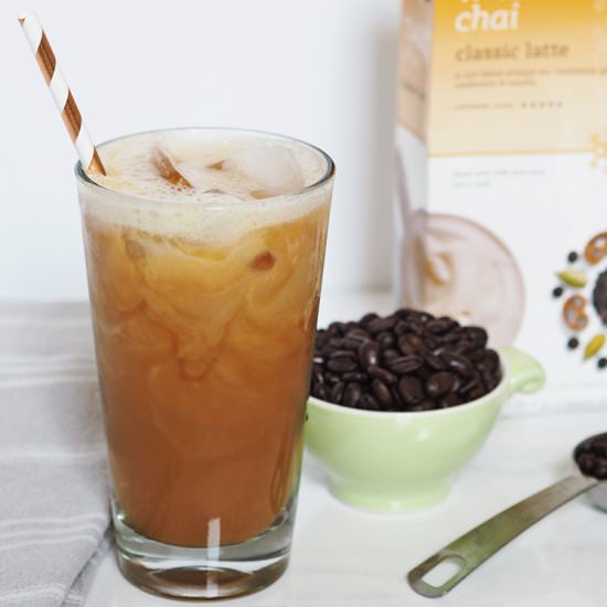 Quick & Easy Iced Dirty Chai - Recipe photo by Kasie Chelanne