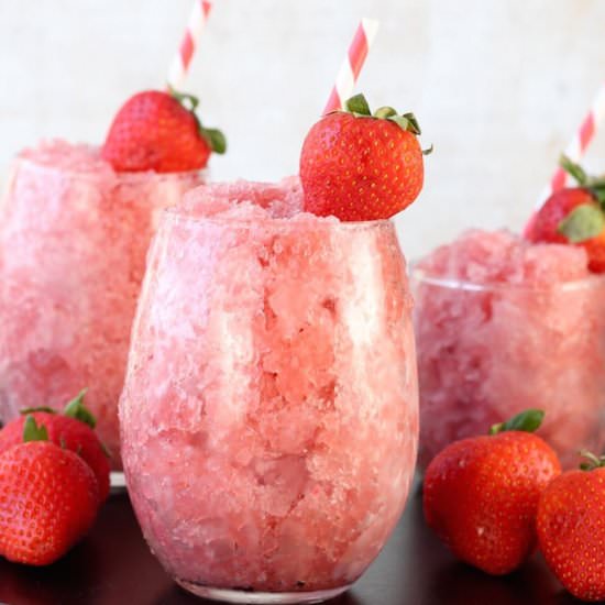 Strawberry Watermelon Frosé - Recipe photo by missinthekitchen