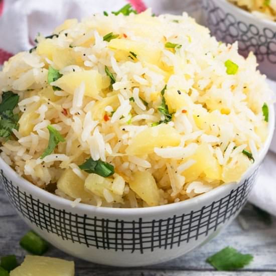 Jalapeno Pineapple Rice - Recipe photo by Cakewhiz