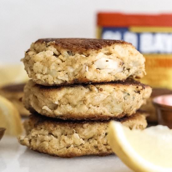 Healthier Crabcakes - Recipe photo by dashofmandi