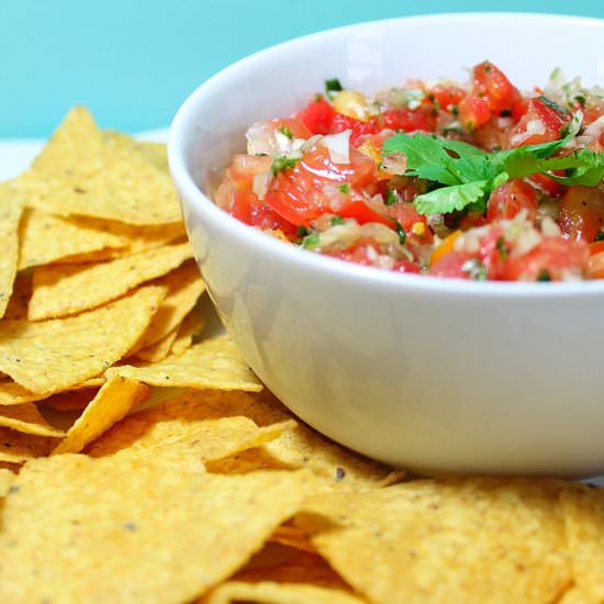 Simple Summer Salsa - Recipe photo by Midwest Foodie