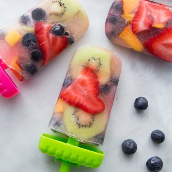 Fresh Fruit Popsicles - Recipe photo by lifeisalullaby