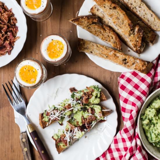 Six Minute Egg Breakfast - Recipe photo by themodernproper