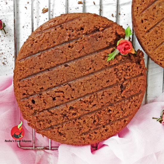 Eggless Steamed Chocolate Cake - Recipe photo by anshusfoododyssey