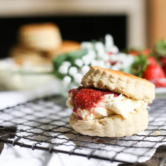 Gluten-Free Scones - Recipe photo by fromthelarder
