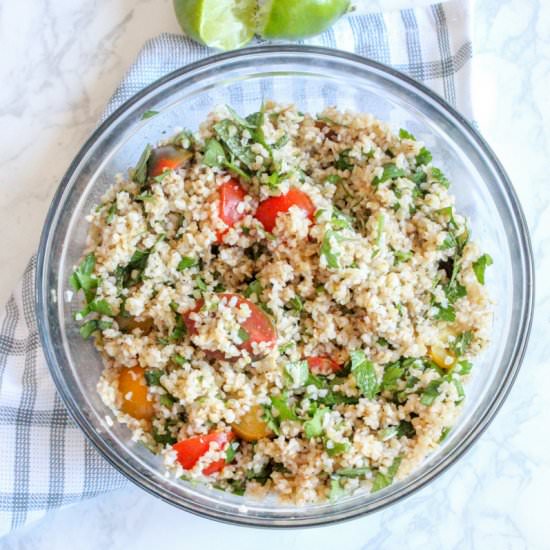 Tabbouleh - Recipe photo by percolatekitchen