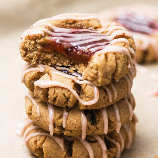 Gluten Free Thumbprint Cookies - Recipe photo by dessertswithbenefits