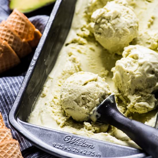 Avocado Ice Cream - Recipe photo by isabeleats