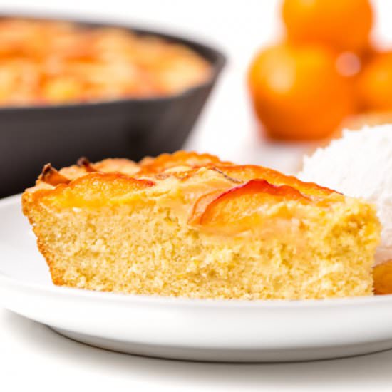 Lemon Skillet Plum Cake - Recipe photo by thanksgiving