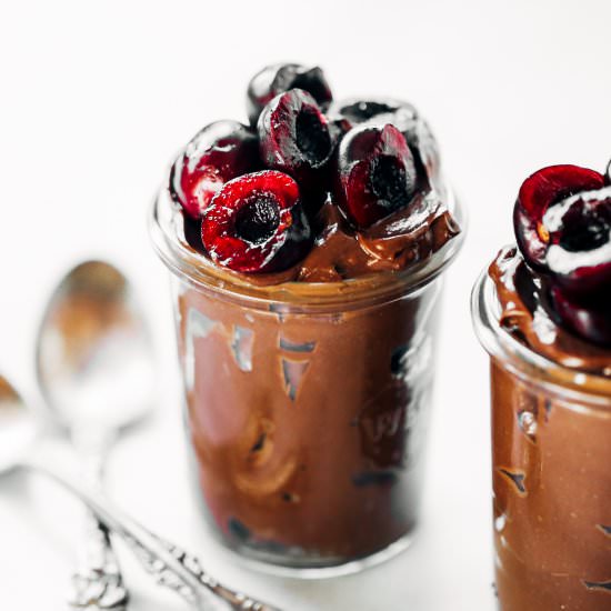 chocolate pudding - Recipe photo by Paleoglutenfree.com