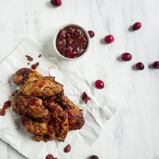 Cranberry Glazed Baked Asian Sticky - Recipe photo by Went Here 8 This