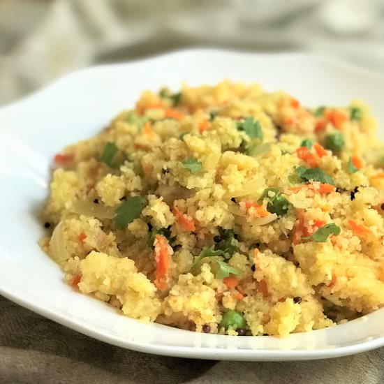 Instant Pot Rava Upma (Semolina) - Recipe photo by pipingpotcurry