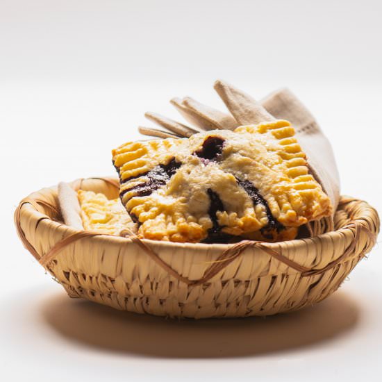 Blueberry Hand Pies - Recipe photo by Blue Cayenne