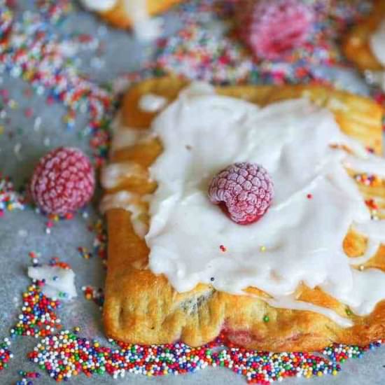Delectable Raspberry Lemon Pastry - Recipe photo by thebakingchocolatess
