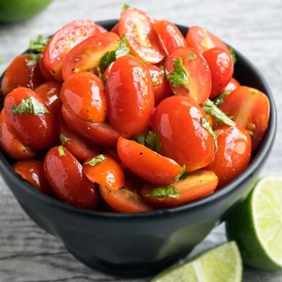 Cherry Tomato Salad - Recipe photo by 1PotRecipes