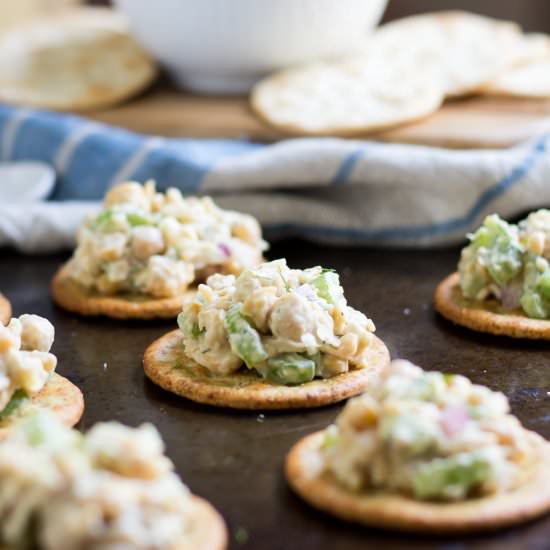 Vegan Chickpea "Tuna" Salad - Recipe photo by lemons and zest