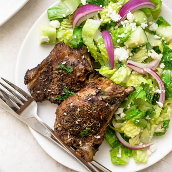 Za’atar Lamb Chops - Recipe photo by Skinnytaste