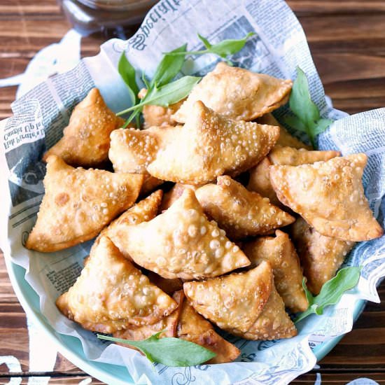 Spectacular Samosas - Recipe photo by Fiesta Friday