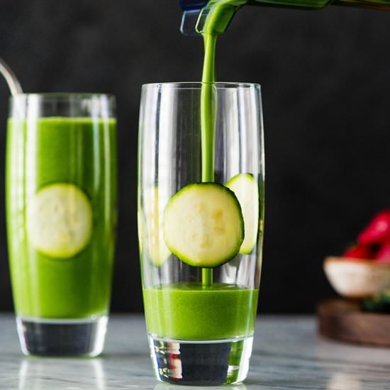 Zucchini Smoothie - Recipe photo by JoyFoodSunshine