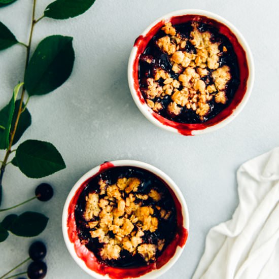 Fresh Cherry Crisp - Recipe photo by giverecipe