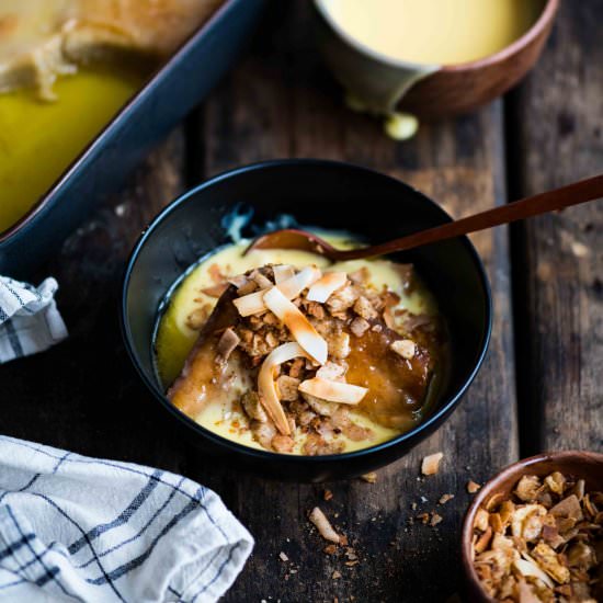 Banana Malva Pudding - Recipe photo by heinstirred