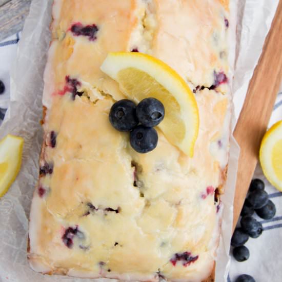 Blueberry Lemon Loaf - Recipe photo by The Diary of a Real Housewife