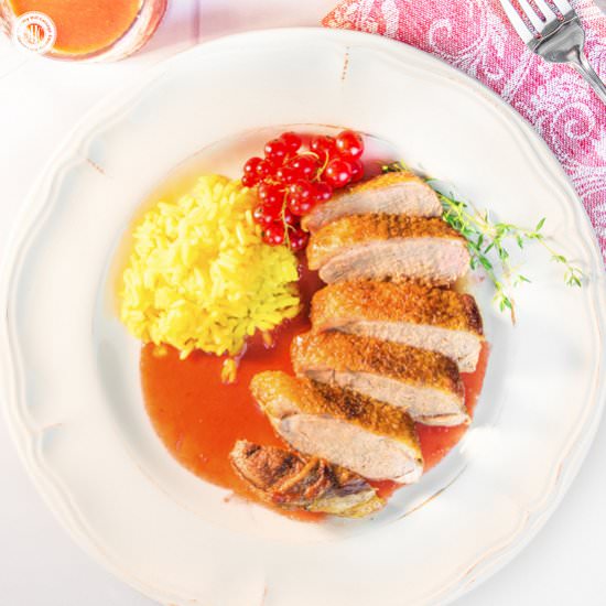 Pan Seared Duck Breast - Recipe photo by Country Hill Cottage