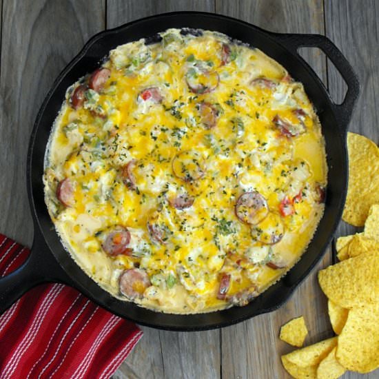Spicy Hot Jambalaya Dip - Recipe photo by melissaskitchen